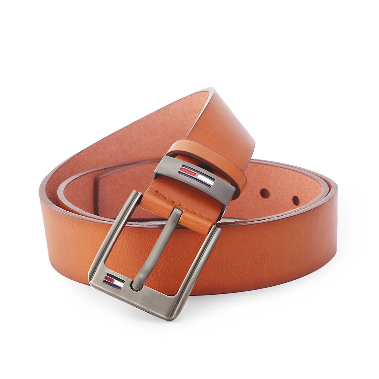 High Quality Men Belt Alloy Square Buckle Male PU Leather Belt Men Male Strap  Pin Buckle Fancy Vintage Jeans Waistband Strap