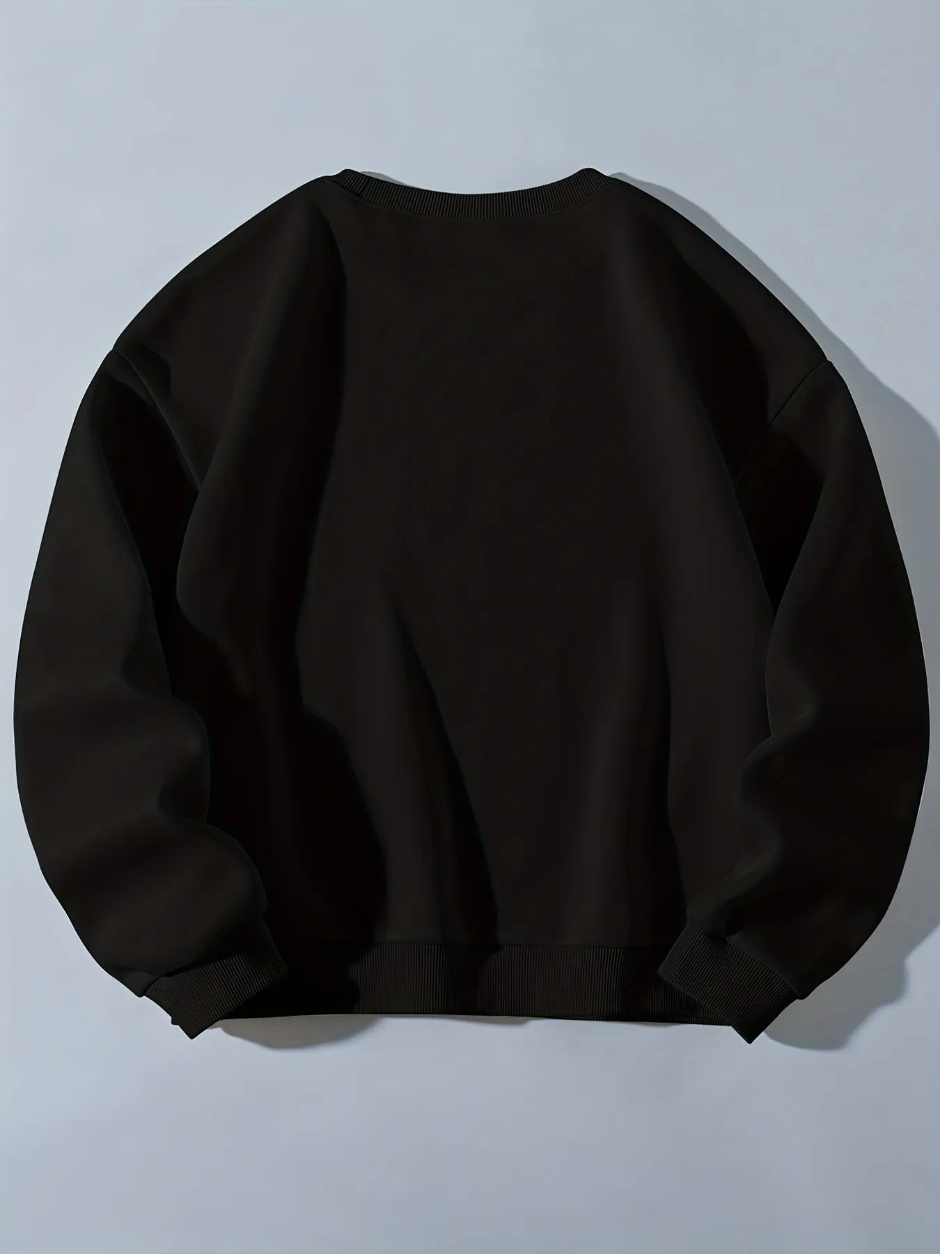 Women's Autumn Winter Sweaters  Black Loose Plus Size