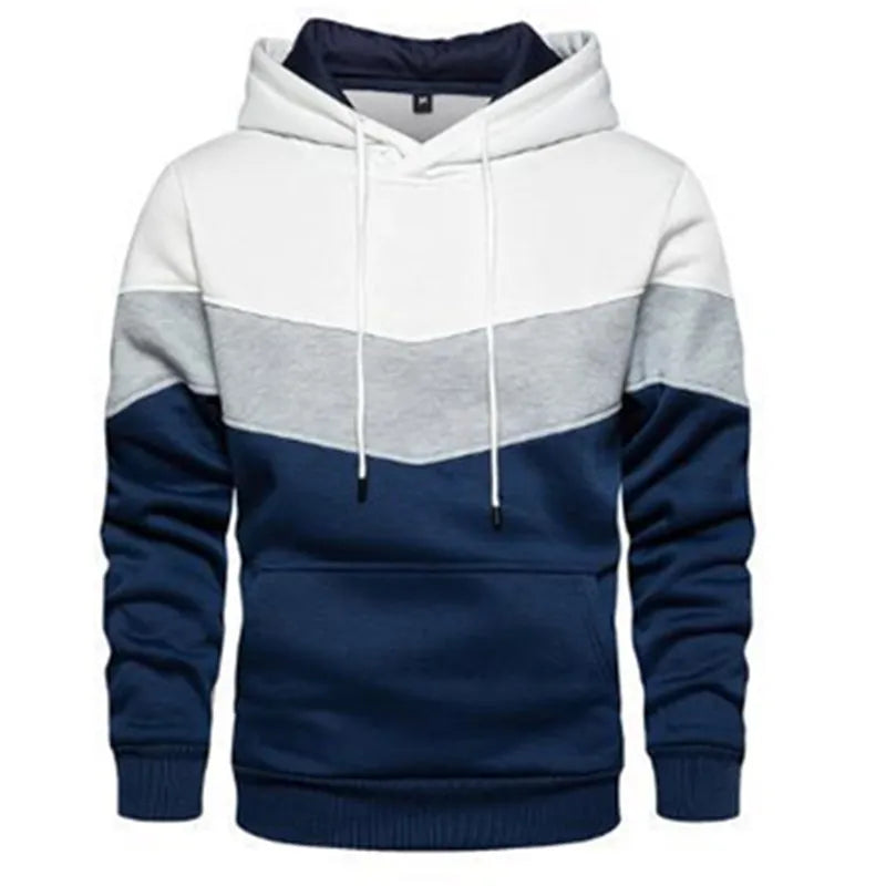 Fashion Men's Hooded Sweatshirt Casual Long-sleeved Autumn Casual Hoodie Boys Shirt Matching Color Hoodie Men's Hoodie 4xl